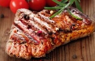 Carne para mejorar la eficacia
